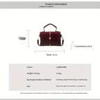 Bolso de Hombro Multifuncional y Duradero, Tote Versátil para Damas, Ideal para el Trabajo y Viajes