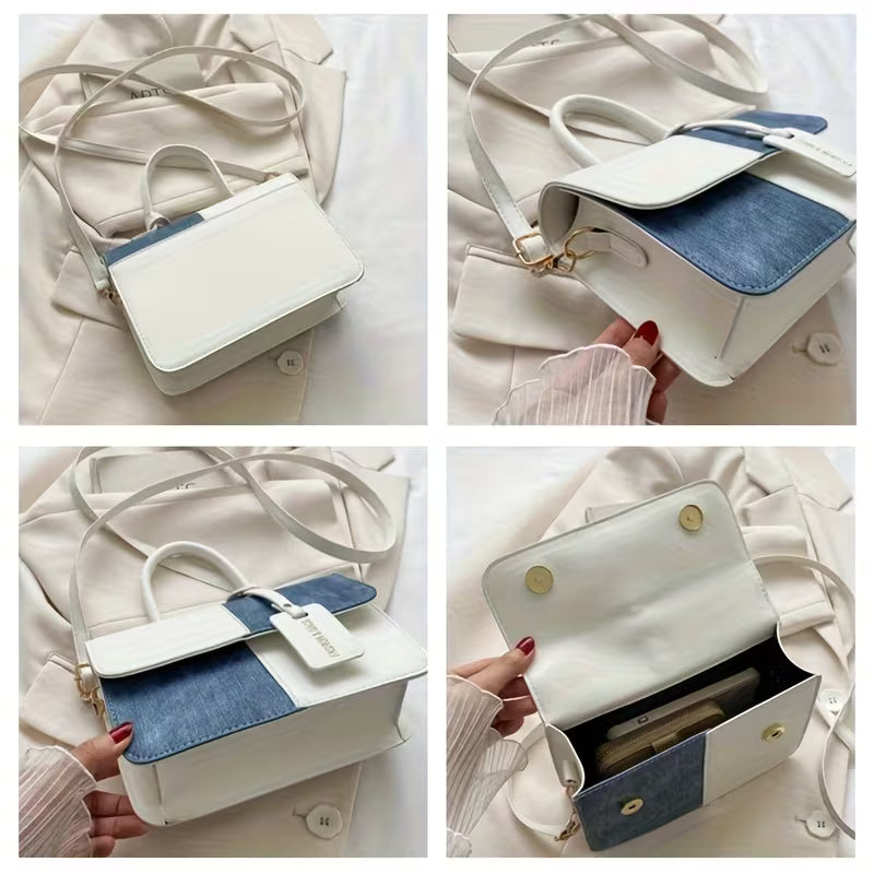 Bolso de mano para mujer con diseño texturizado