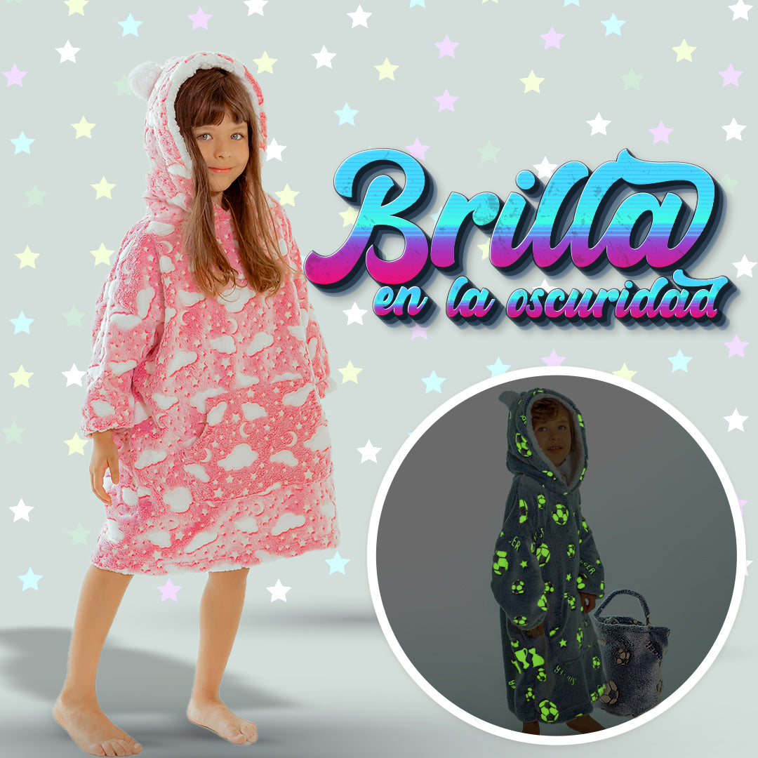 Buso Gigante Luminoso Yeti Para Ninos