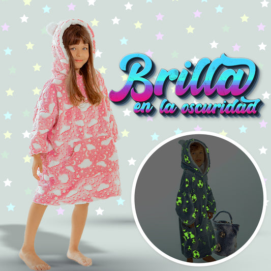 Buso Gigante Luminoso Yeti Para Ninos