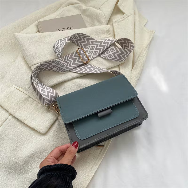 Bolso Bandolera Urbano Minimalista de Gran Capacidad con Correa Ajustable