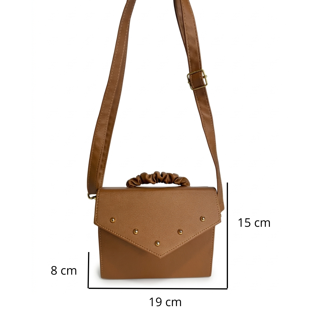 Bolso de mano echo en Colombia Color marron