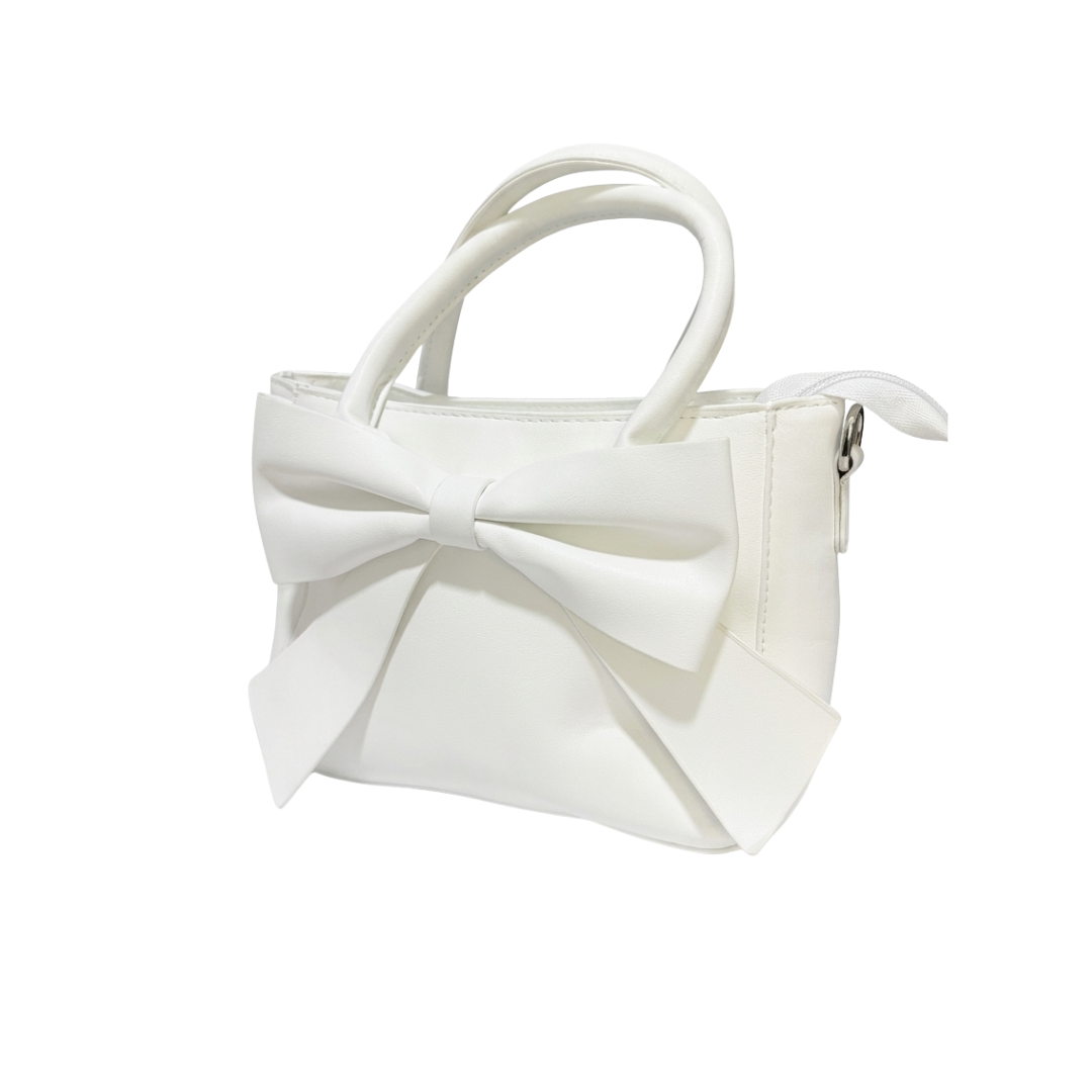Elegante Bolso de Mano con Lazo Negro, diseño recién agregado