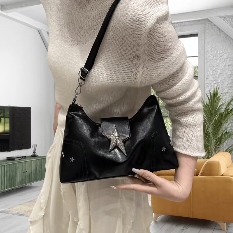 Bolso de hombro estilo punk