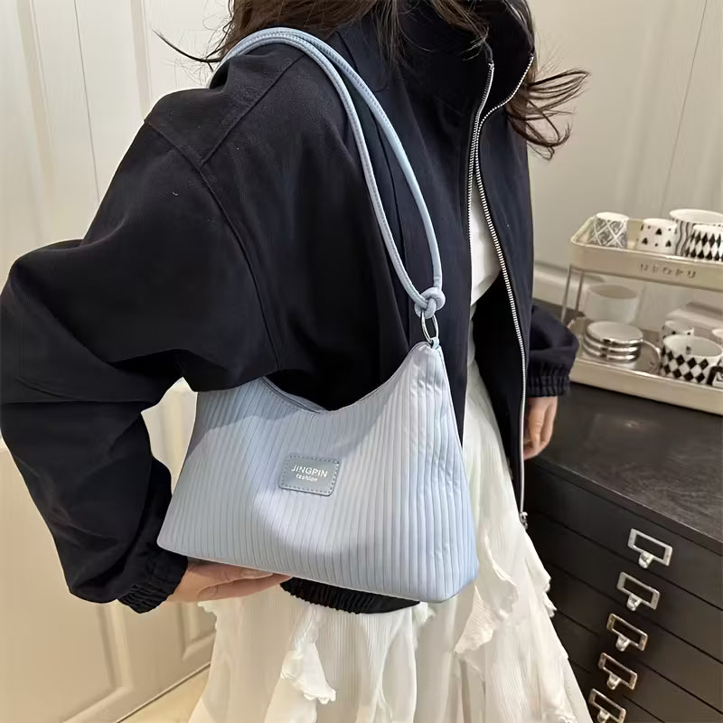 Bolso Paris a Minimalista de gran capacidad color azul