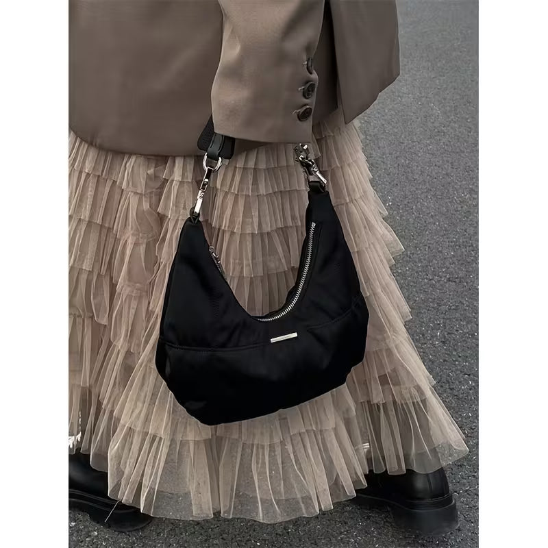 bolso tote casual con cierre de cremallera para uso diario