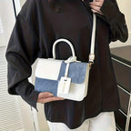 Bolso de mano para mujer con diseño texturizado