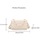 Bolso de hombro y bandolera con correa ancha y textura