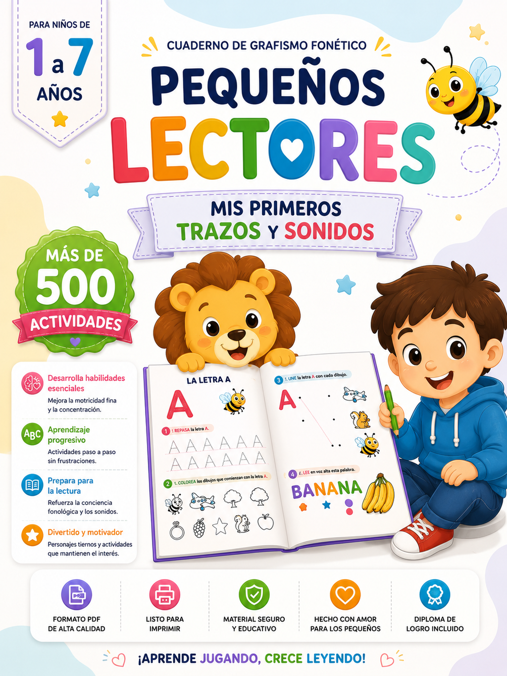 Nuevo método de aprendizaje Grafismo Fonético