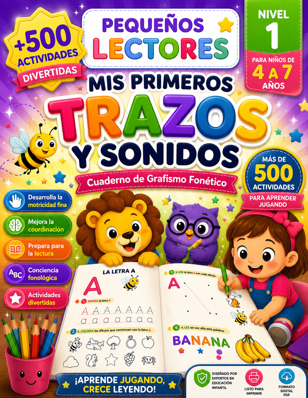 Nuevo método de aprendizaje Grafismo Fonético