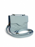 Bolso de mano echo en Colombia Color Azul cielo