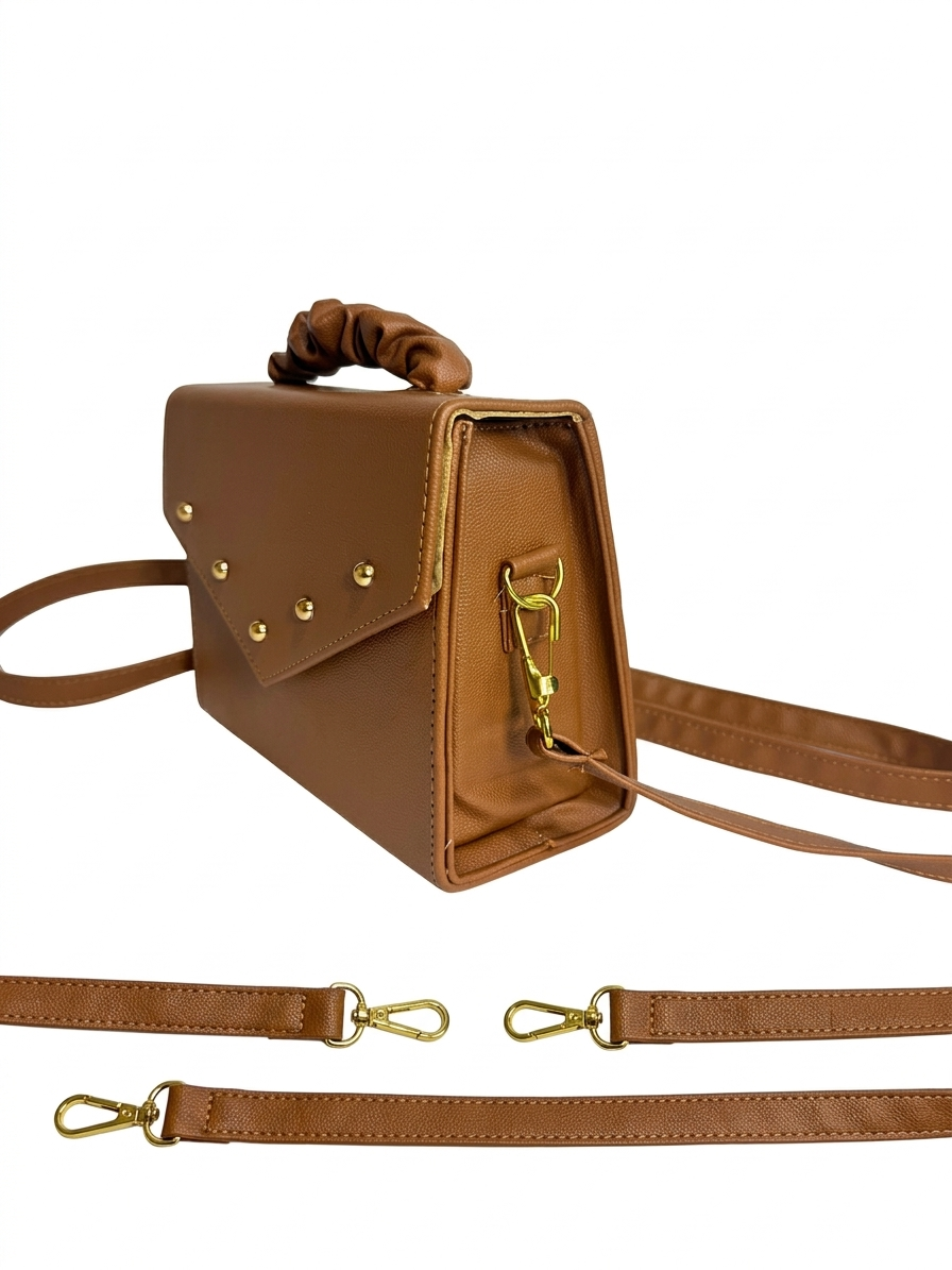 Bolso de mano echo en Colombia Color marron