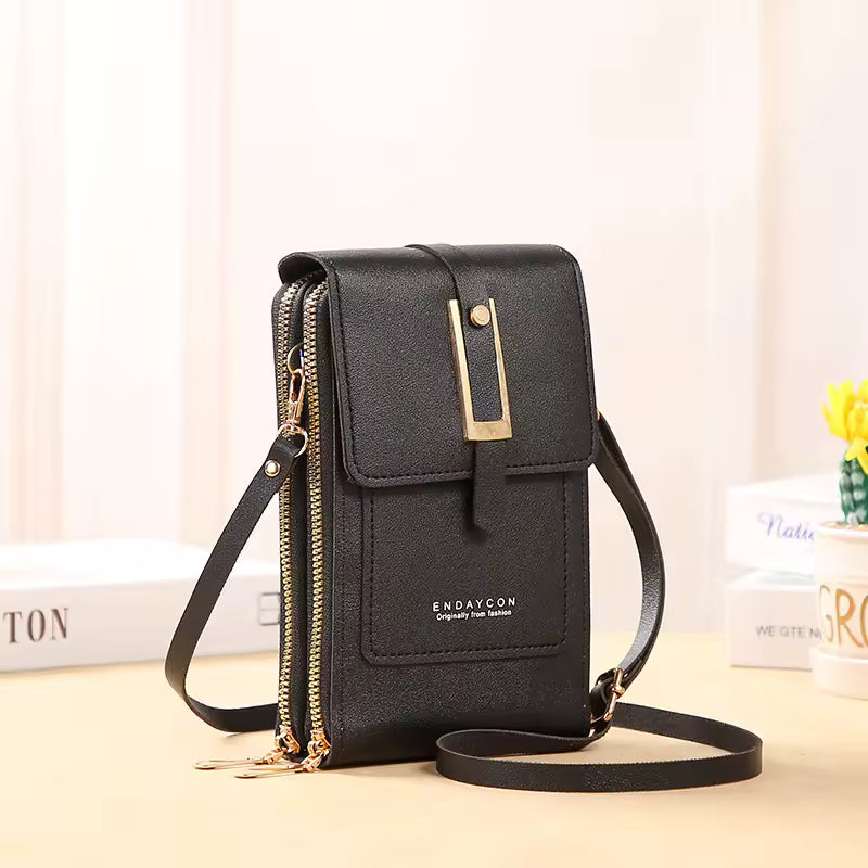 cartera multifunción, pantalla táctil, bolsa para teléfono