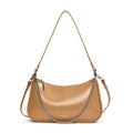 Bolsos de Mano de Moda 2025, Bolsos de Cuero con Cadena para Mujer
