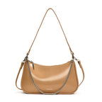 Bolsos de Mano de Moda 2025, Bolsos de Cuero con Cadena para Mujer