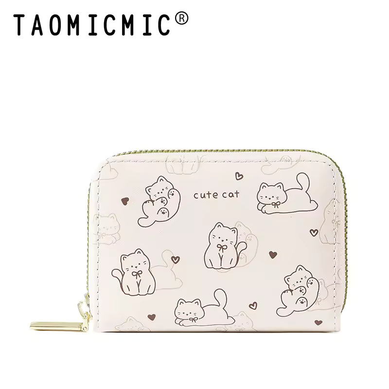 cartera, billetera  de Mujer diseño gatito