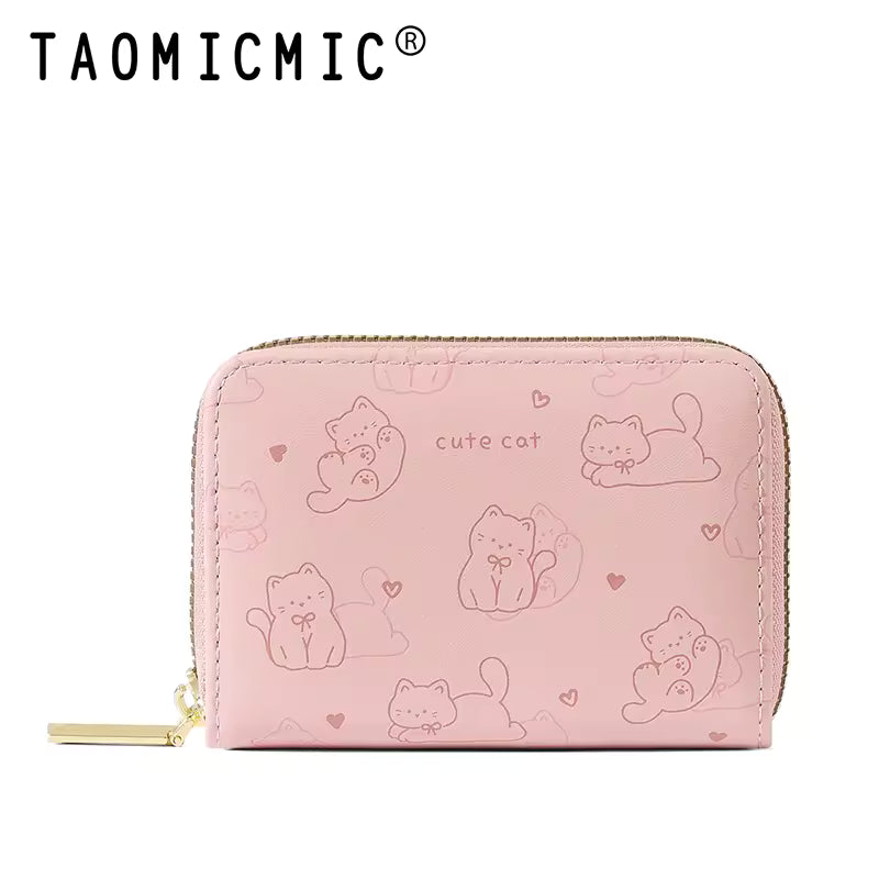 cartera, billetera  de Mujer diseño gatito