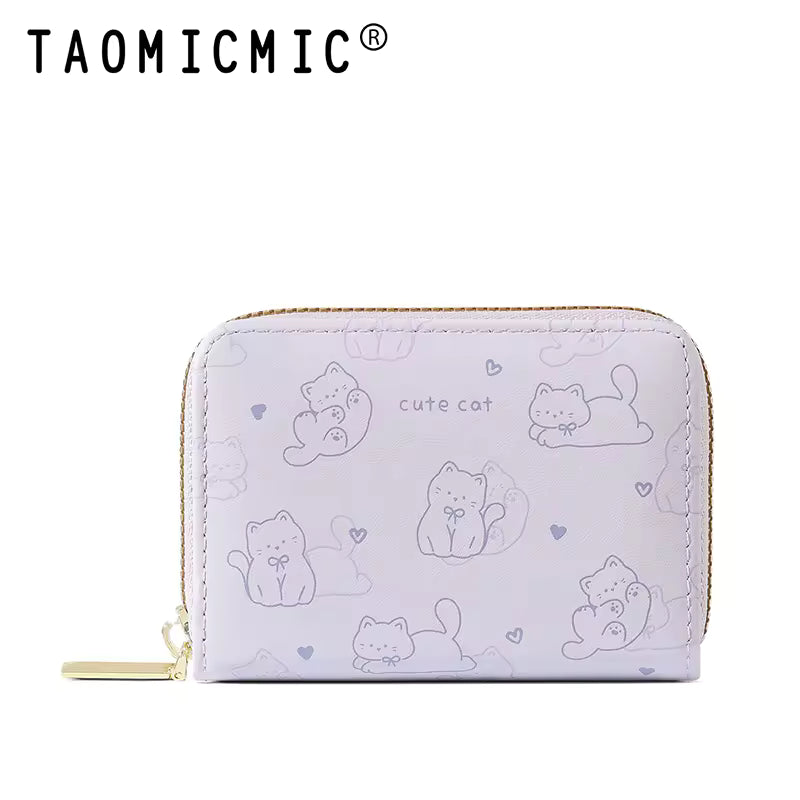 cartera, billetera  de Mujer diseño gatito