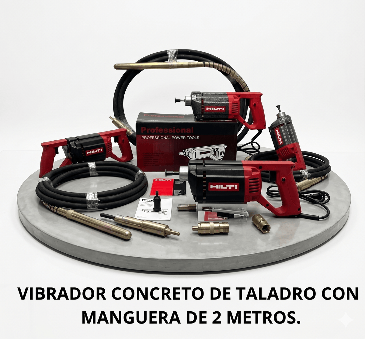Vibrador de Concreto Industrial HILTI 1200W