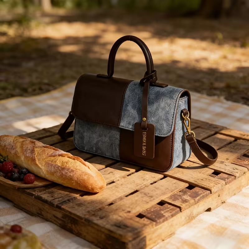 Bolso Elegante para Mujer con Correa Ajustable y Cierre de Broche