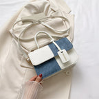 Bolso de mano para mujer con diseño texturizado