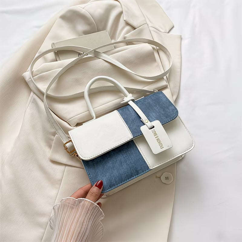 Bolso de mano para mujer con diseño texturizado