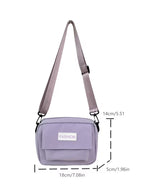 Bolso cruzado estilo japonés bonito y versátil