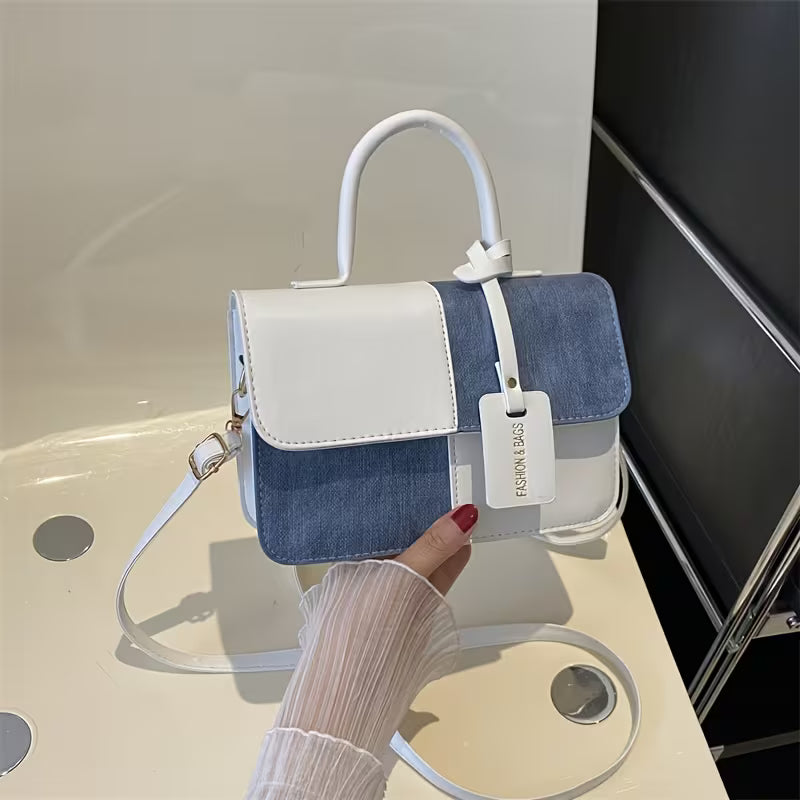 Bolso de mano para mujer con diseño texturizado
