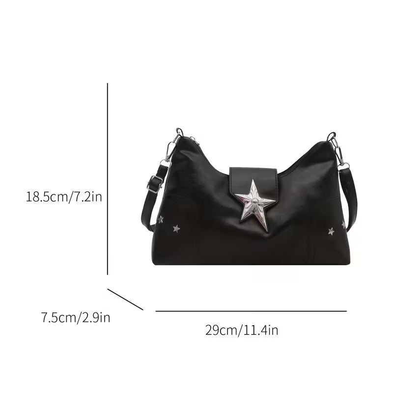 Bolso de hombro estilo punk